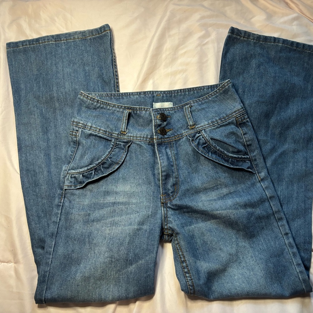 LIZ LISA bow jeans